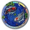 2025 Yinyang Koi Proof enamel with stone and hologram Bullion Tree Indonesia 1 oz