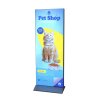Stand Light Box (PC-302) W80 x H200 cm ป้ายกล่องไฟผ้า Silver