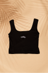 BLACK CLASSIC WOMEN CROP TOP