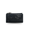 CROCODILE LEATHER CARD HOLDER COIN PURSE : CACCB023BTMX