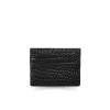 CANC009R : CROCODILE LEATHER CARD HOLDER