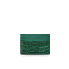 CACNC-030R : CROCODILE LEATHER CARD HOLDER