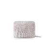 CROCODILE LEATHER CARD & COIN MINI WALLET : CACNC031PW