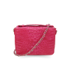 CROCODILE HORNBACK LEATHER CLUTCH CROSS-BODY BAG : CLB0001HKR