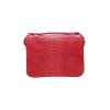 CROCODILE HORNBACK LEATHER CLUTCH CROSS-BODY BAG : CLB0001HKR