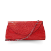 CROCODILE HORNBACK LEATHER CLUTCH : CLB0005HKR