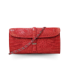 CROCODILE HORNBACK LEATHER CLUTCH CROSS-BODY BAG : CLB0022HKR