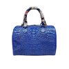 Crocodile Hornback Leather Handbag : CLB0036HKLR