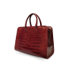 CLB0083SGRSR : CROCODILE BELLY LEATHER HANDBAG(copy)