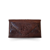 CLB0129HAY : CROCODILE HORNBACK LEATHER CLUTCH CROSS-BODY BAG CLB0129HAY : CROCODILE HORNBACK LEATHER CLUTCH CROSS-BODY BAG