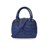 CROCODILE TAIL LEATHER HAND & CROSS-BODY BAG : CLB0133BTT