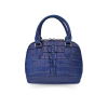 CROCODILE TAIL LEATHER HAND & CROSS-BODY BAG : CLB0133BTT
