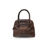 CROCODILE HORNBACK LEATHER HANDBAG : CLB0180HL
