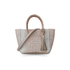 CROCODILE HORNBACK LEATHER HANDBAG : CLB0220HKR
