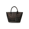 CROCODILE BELY LEATHER HANDBAG : CLB0220SR