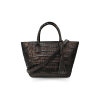 CROCODILE BELY LEATHER HANDBAG : CLB0220SR