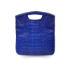 CROCODILE HORNBACK LEATHER HANDBAG : CLB0310HAY