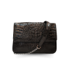 CROCODILE HORNBACK LEATHER CROSS-BODY BAG : CLB0362HKR