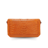 CROCODILE HORNBACK LEATHER CLUTCH CROSS-BODY BAG : CLB0363HKR