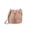CROCODILE HORNBACK LEATHER BUCKET BAG : CLB0421HY