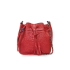 CROCODILE HORNBACK LEATHER BUCKET BAG : CLB0421HY