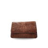 CROCODILE HORNBACK LEATHER CLUTCH CROSS-BODY BAG : CLB0496HKR