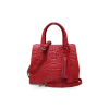 CROCODILE HORNBACK LEATHER HANDBAG : CLB0528HKR