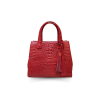 CROCODILE HORNBACK LEATHER HANDBAG : CLB0528HKR