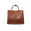 CLB0623SLY : CROCODILE BELLY LEATHER HANDBAG CLB0623SLY : CROCODILE BELLY LEATHER HANDBAG