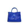 CROCODILE BELLY LEATHER HANDBAG : CLB0623SMY