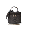 CLB0671H-MX | GENUINE CROCODILE HORNBACK LEATHER TOP HANDLE BAG