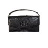 CROCODILE HORNBACK LEATHER TOP HANDLE CLUTCH CROSS-BODY BAG : CLB0673HMX