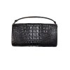 CROCODILE HORNBACK LEATHER TOP HANDLE CLUTCH CROSS-BODY BAG : CLB0673HMX