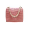 CROCODILE BELLY LEATHER HANDBAG : CLB0704SAY