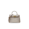 CLB0713SY : CROCODILE BELLY LEATHER MINI HANDBAG