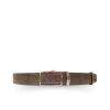CMBT002L-1.5 : CROCODILE LEG LEATHER MEN BELT