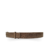 CMBT002L-1.5 : CROCODILE LEG LEATHER MEN BELT