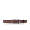 CMBT005SS-1.5 : CROCODILE BELLY LEATHER MEN BELT 1.5 INCHES