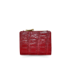 CROCODILE BELLY LEATHER SHORT BI-FOLD & ZIPPED WALLET : CW0122SSHKAY