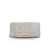 CROCODILE BACK BELLY LEATHER LONG MEDIUM ZIPPED WALLET : CW01BSMY