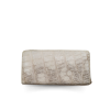 CROCODILE BACK BELLY LEATHER LONG MEDIUM ZIPPED WALLET : CW01BSMY