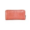 Crocodile Tail Leather Long Medium Zipped Wallet : CW01BTMMX