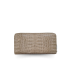 CROCODILE HORNBACK LEATHER LONG MEDIUM ZIPPED WALLET : CW01HKMMX