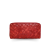 CROCODILE LEATHER LONG MEDIUM ZIPPED WALLET : CW01PWMR