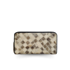 CROCODILE LEATHER LONG MEDIUM ZIPPED WALLET : CW01PWMR