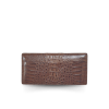 CW22HK-M-MX | GENUINE CROCODILE HORNBACK LEATHER LONG BI-FOLD WALLET