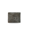 CROCODILE HORNBACK LEATHER SHORT BI-FOLD WALLET : CW22HKS1MX CROCODILE HORNBACK LEATHER SHORT BI-FOLD WALLET : CW22HKS1MX