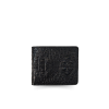 CROCODILE HORNBACK LEATHER SHORT BI-FOLD WALLET : CW22HSTLAY CROCODILE HORNBACK LEATHER SHORT BI-FOLD WALLET : CW22HSTLAY
