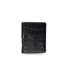 CROCODILE BELLY LEATHER SHORT BI-FOLD VERTICAL WALLET : CW22SSHKAY CROCODILE BELLY LEATHER SHORT BI-FOLD VERTICAL WALLET : CW22SSHKAY