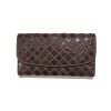 CROCODILE LEATHER LONG TRI-FOLD WALLET : CW33PW03R